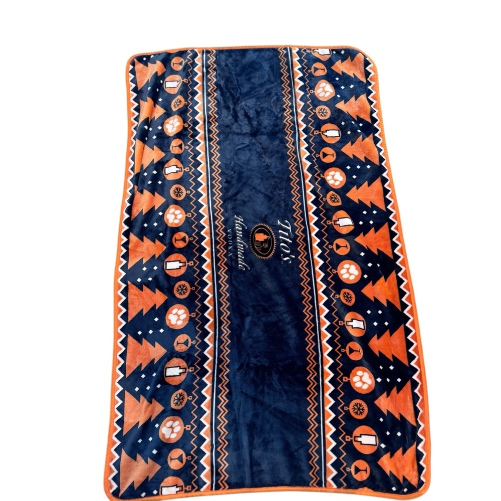 Tito’s Holiday 40” X 60” Blanket Tito’s Handmade Vodka Cozy